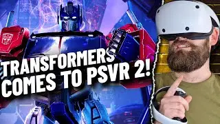 Can PSVR 2 save this TRANSFORMERS VR game? // Transformers Beyond Reality PSVR 2 Gameplay