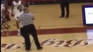 Referee shoves Muskegon coach Keith Guy, an emotional Guy discusses the unfortunate incident