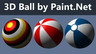 Create 3D Sphere By Paint.Net