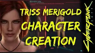 Cyberpunk 2077 - Triss Merigold (The Witcher) Character Creation