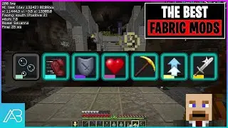 Minecraft Fabric Mods You Should Use -  Status Bar Effects - Don't Drown!!!