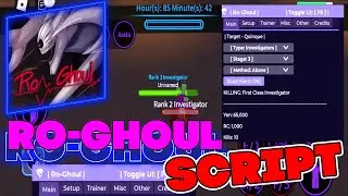 Ro-Ghoul Script / Hack - (Auto Farm, Reputation Farm, Auto Trainer, Boss Farm)