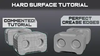 Hard Surface Tutorial: Sharp Edges Expained!. 