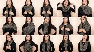 How to: Wear an Infinity Scarf + Mooncats Review | naohms