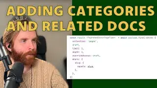 Adding Categories and Related Documents with PayloadCMS and NextJS [LIVE CODING]
