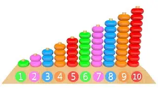 Learn numbers. Learn to count from 1 to 10.