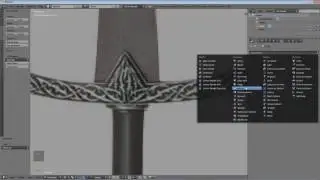 Blender.  Практика.  Моделирование меча