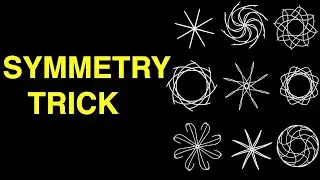 Adobe Illustrator Symmetry Trick