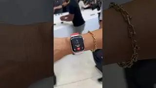 Apple Watch Series 9 - Double tap demo!