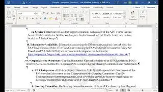 How to view the navigation pane in MS Word