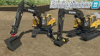 FS22 🚧 Excavator Tool Pack 🚧 Farming Simulator 22 Mods