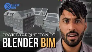 😲Os Arquitetos vão AMAR isso! - Blender BIM