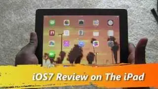 iOS7 Review on The iPad