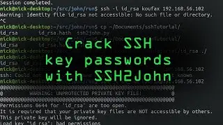 Crack SSH Private Key Passwords with John the Ripper [Tutorial]