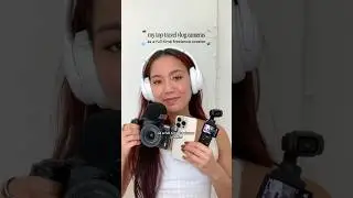 my top travel vlog cameras ✈️📸✨ 