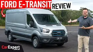 2023 Ford e-Transit (inc. 0-100 & braking) electric van review