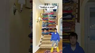 When Your Mom Leaves Stuff On The Stairs 🤣 