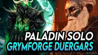 Baldur's Gate 3 [EA] – Paladin solo Grymforge Duergars – On Hit Retribution Tank Showcase [2]