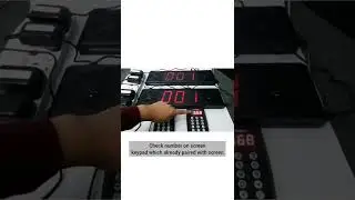 Multiple Controller Multiple Display for Queue Caller Display Management System JT203Q