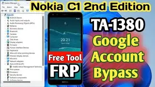 Nokia C1 2nd Edition Hard Reset With Free TOOL 2024 /TA-1380