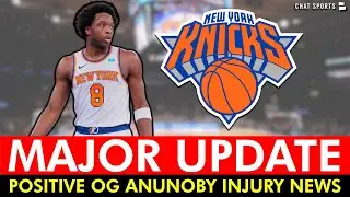 MAJOR OG Anunoby Injury Update QUESTIONABLE vs. Bulls + Knicks vs. Kings Reaction, News