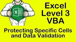 Excel VBA Protecting Specific Cells and Data Validation In VBA