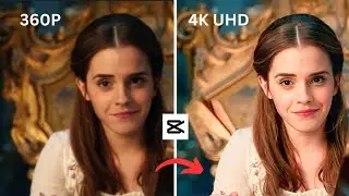 Convert Normal Video To 4K | ( WITHOUT GRAPHS ) | Capcut 4K Quality Tutorial 2024