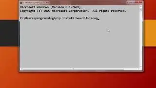 How to install BeautifulSoup library on Windows