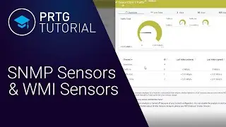 PRTG Network Monitoring Graphs Installing Tutorial | Bandwidth-  Mikrotik | Cisco | Juniper