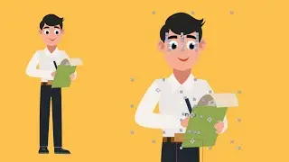 Give life to your character with puppet tool in After effects | Character Animation | Motion Graphic