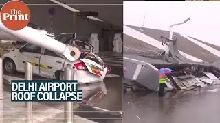 1 dead as Roof collapses at Delhi Airport Terminal 1, Ops halted