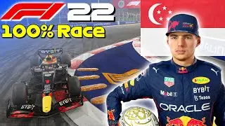 F1 2023 Mod - Lets Defend Verstappens World Title #19: 100% Race Singapore