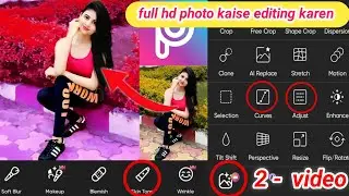 picsart se photo editing kaise  kare || full hd photo editing kaise kare