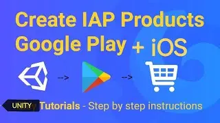 Unity Tutorial How to Add In-App Purchases (IAP - Android & iOS) to Unity Game | Unity Easy Tutorial