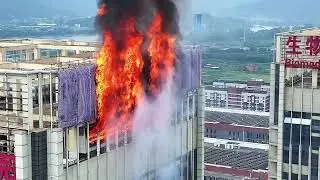 World's Largest High-Rise Firefighting Drill || Newsflare