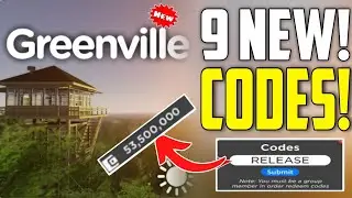 ⚠️UPDATE!⚡CODES⚠️GREENVILLE ROBLOX CODES 2024 - GREENVILLE CODES 2024 [ROBLOX],