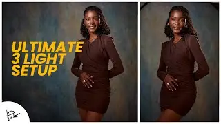 Love this ULTIMATE 3 Light studio setup for Portraits | Canon R5 + RF 24-70mm | BTS
