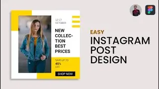 Easy Figma Instagram Post Design