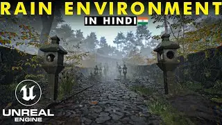 Unreal Engine Tutorial Rain Environment Tutorial In Hindi