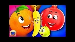 The Fruit Friends Song | ABC Song | Alphabet Song | Baby Nursery Rhymes and Kids Songs |