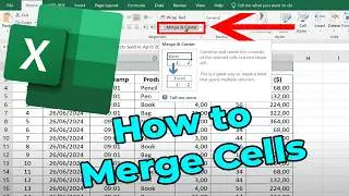 How to Merge Cells in Excel