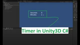 Unity3d How to create a Timer in Unity3D: Adding Seconds & Minutes  in C#