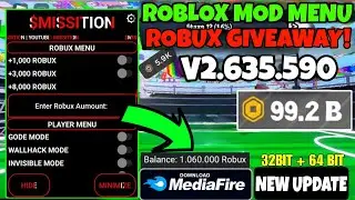 Roblox Mod Menu 2.635.590 | Roblox Mod Apk Free Robux & Antiban | Better Delta Executor , Fluxus