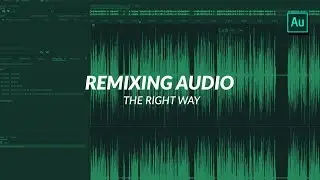 Remixing in Adobe Audition The RIGHT Way To Shorten or Lengthen Your Music