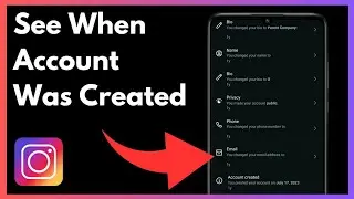 How To See When Instagram Account Was Created | Simple Method (2024)