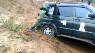 тест драйв Уаз Патриот 4х4 соревнование
