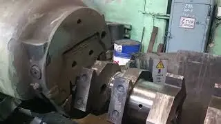 Шлифовка коленчатого вала k6s310dr (ЧМЭ-3). Основные операции.