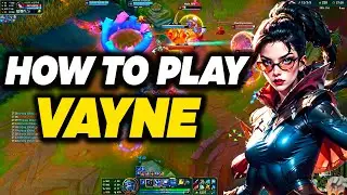 HOW TO PLAY VAYNE in 2024 - BOT LANE VAYNE GUIDE | Adc Vayne Gameplay