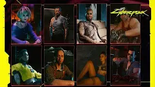 Everyone React to V Leaving Night City With Panam - Cyberpunk 2077