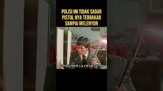 PISTOL POLISI INI TERBAKAR API ELASAN 